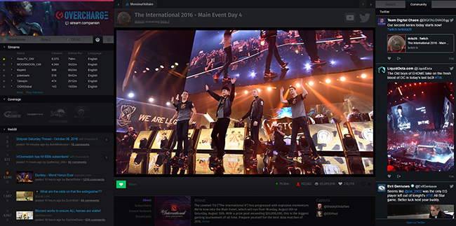 Overcharge TV: Enhancing the esports viewer experience