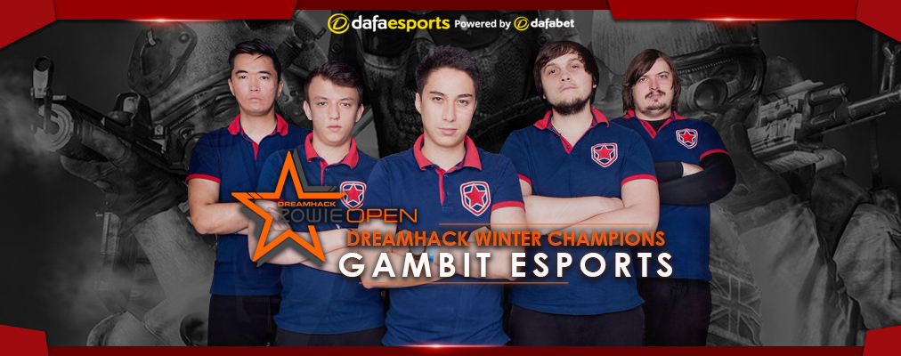 Gambit Gaming: the winners of the Winter DreamHack