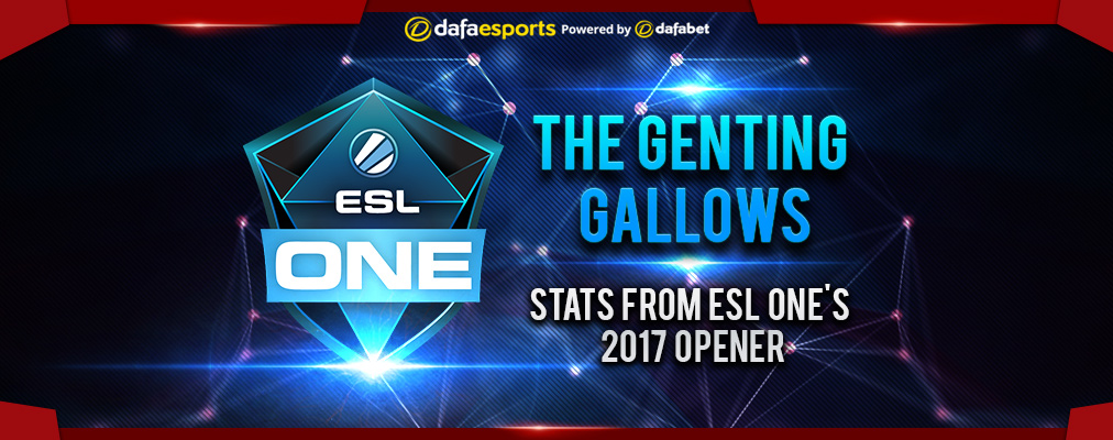 The Genting Gallows: Stats from ESL One's 2017 Opener