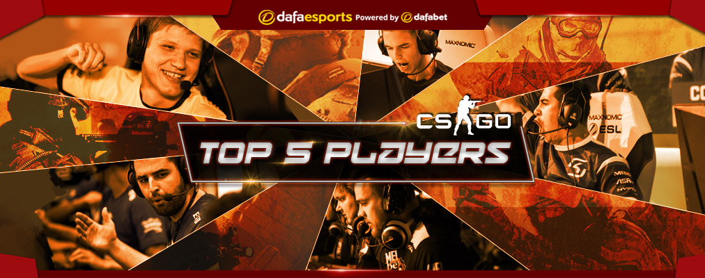 Top five players in CS:GO