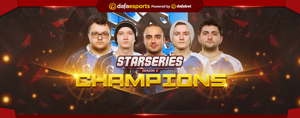 Team Liquid - the StarLadder i-League StarSeries Season 3 champions