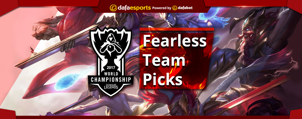 League of Legends World Championship – Fearless Team Picks for 2017